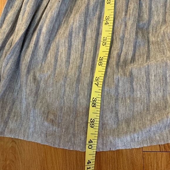 Sundance Grey V-neck Pleated Midi Dress - Picture 11 of 11